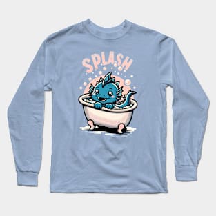 Li'l Legends™: Nessie Makes a Splash Long Sleeve T-Shirt